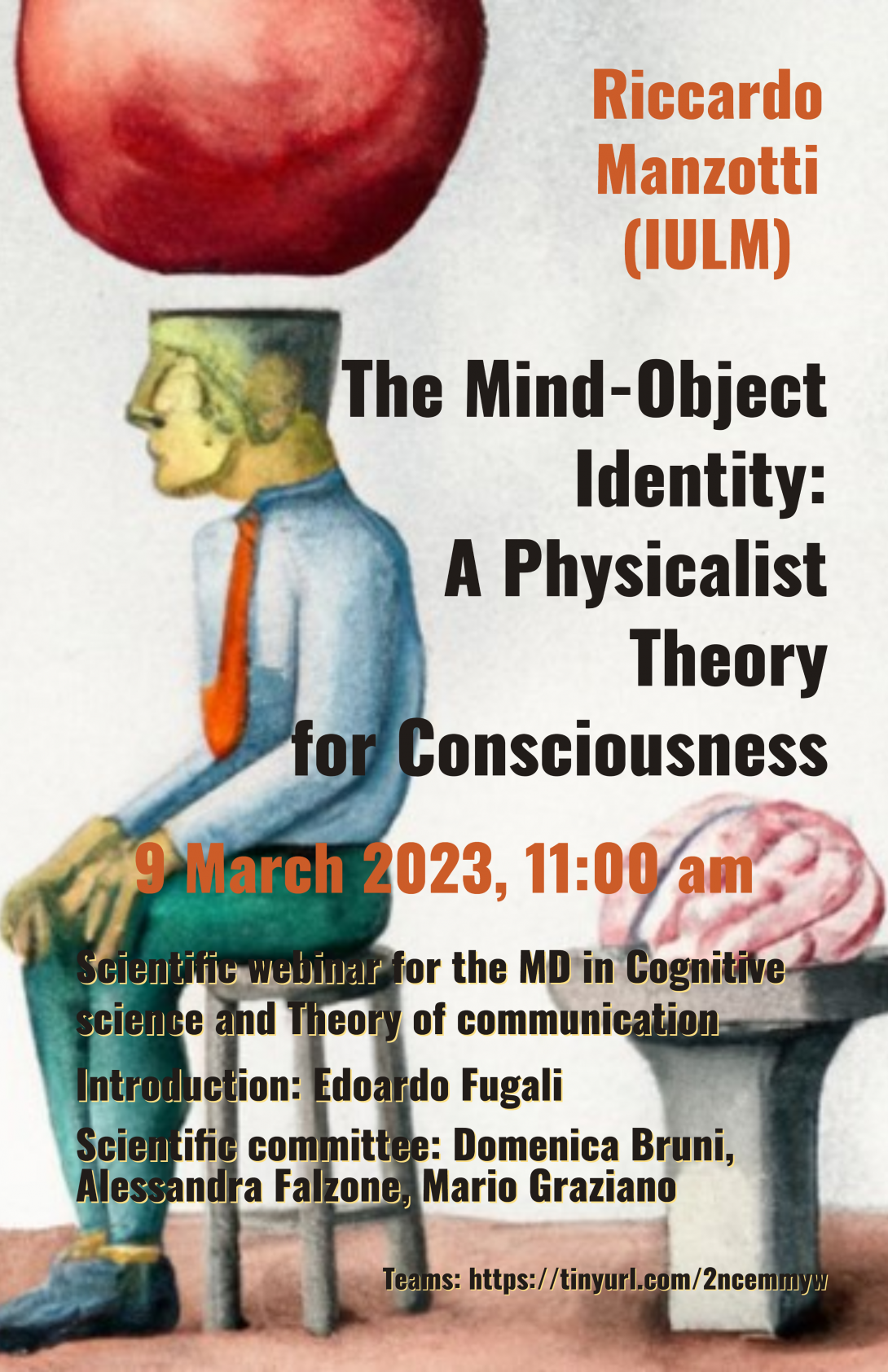 The Mind-Object Identity: A Physicalist Theory for Consciousness