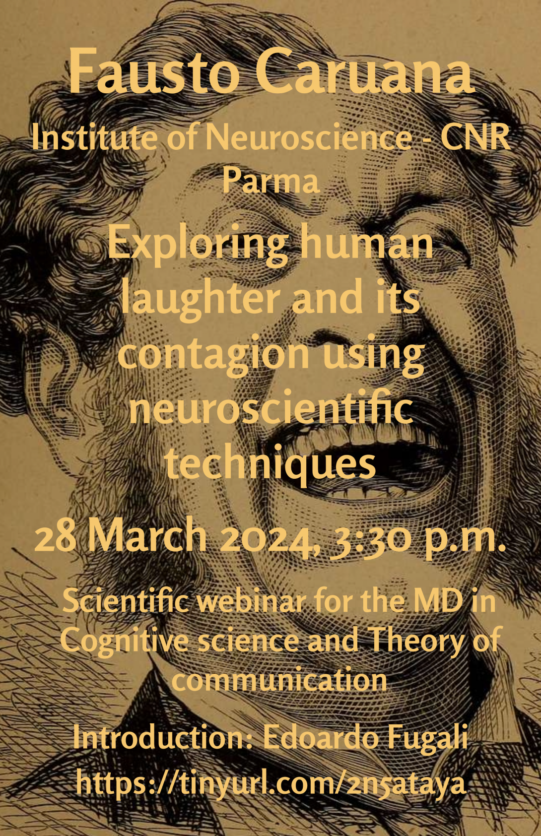 Caruana - Exploring human laughter and its contagion using neuroscientific techniques